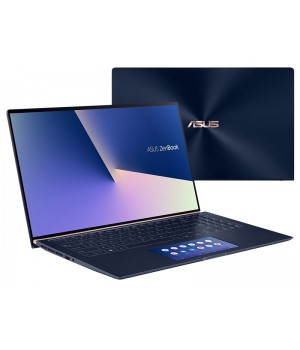 Ноутбук ASUS Zenbook 14 UX434FQ-A5037T Royal Blue 90NB0RM5-M01490 (Intel Core i7-10510U 1.8GHz/16384Mb/1024Gb SSD/nVidia GeForce MX350 2048Mb/Wi-Fi/Bluetooth/Cam/14.0/1920x1080/Windows 10)