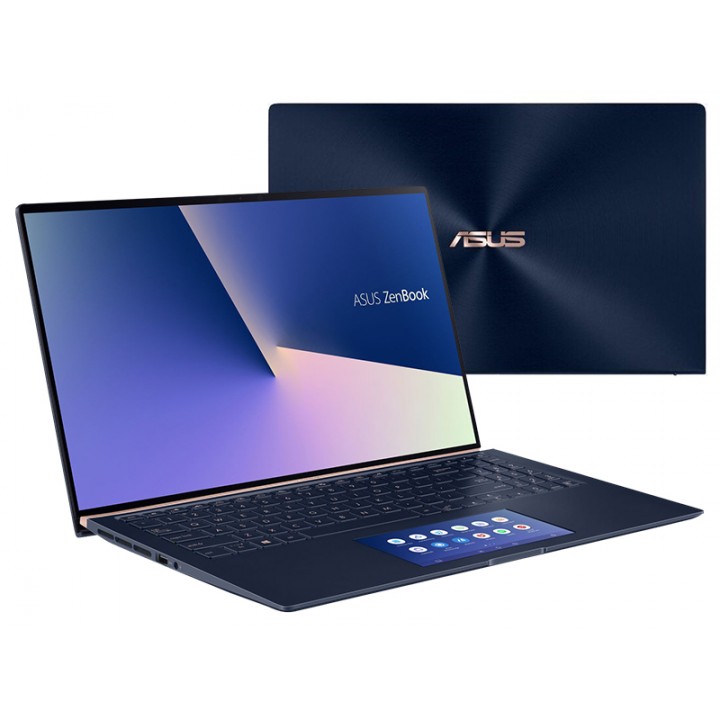 Ноутбук ASUS Zenbook 14 UX434FQ-A5037T Royal Blue 90NB0RM5-M01490 (Intel Core i7-10510U 1.8GHz/16384Mb/1024Gb SSD/nVidia GeForce MX350 2048Mb/Wi-Fi/Bluetooth/Cam/14.0/1920x1080/Windows 10)