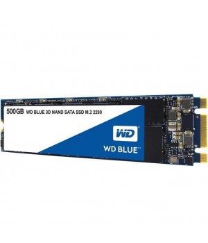 Твердотельный накопитель Western Digital WD BLUE 3D NAND SATA SSD 500 GB (WDS500G2B0B)