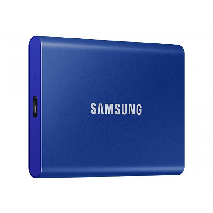 Твердотельный накопитель Samsung Portable T7 500Gb Blue MU-PC500H/WW