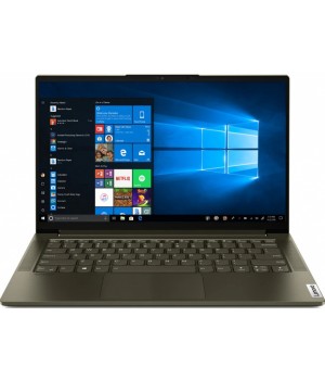 Ноутбук Lenovo Yoga Slim7 14ITL05 Dark Green 82A3004MRU (Intel Core i5-1135G7 2.4 GHz/16384Mb/512Gb SSD/Intel Iris Xe Graphics/Wi-Fi/Bluetooth/Cam/14/1920x1080/Windows 10)