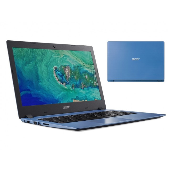 Ноутбук Acer Aspire 1 A114-32-C4F6 NX.GW9ER.004 (Intel Celeron N4000 1.1GHz/4096Mb/64Gb/No ODD/Intel UHD Graphics/Wi-Fi/Cam/14/1920x1080/Windows 10 64-bit)
