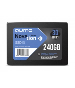 Твердотельный накопитель Qumo Novation TLC 3D SSD 240Gb Q3DT-240GAEN
