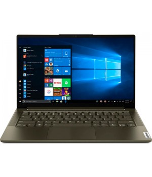 Ноутбук Lenovo Yoga Slim7 14ITL05 Dark Green 82A3004QRU (Intel Core i7-1165G7 2.8 GHz/16384Mb/1Tb SSD/Intel Iris Xe Graphics/Wi-Fi/Bluetooth/Cam/14/1920x1080/Windows 10)
