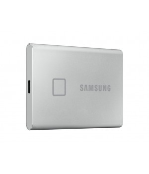 Твердотельный накопитель Samsung External SSD 1Tb T7 Touch PCIe USB3.2/Type-C Silver MU-PC1T0S/WW