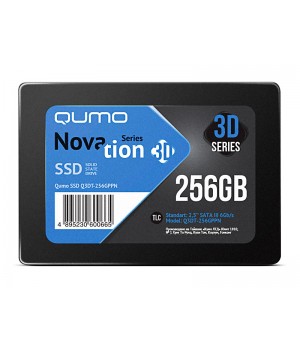 Твердотельный накопитель Qumo Novation TLC 3D SSD 256Gb Q3DT-256GPPN