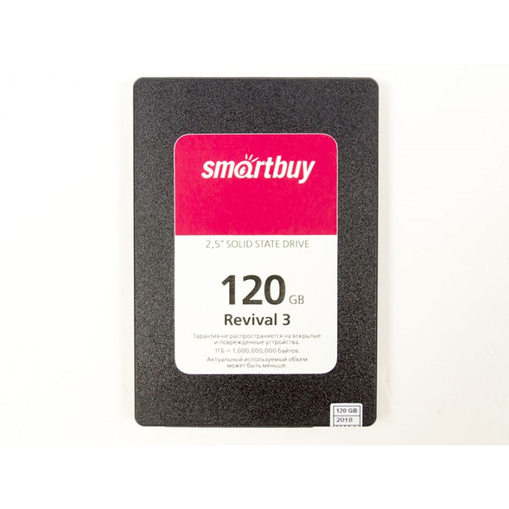 Твердотельный накопитель SmartBuy Revival 3 120 GB (SB120GB-RVVL3-25SAT3)