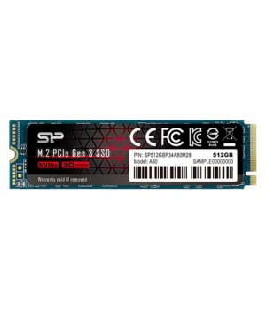 Твердотельный накопитель Silicon Power PCIe Gen3x4 P34A80 512Gb SP512GBP34A80M28