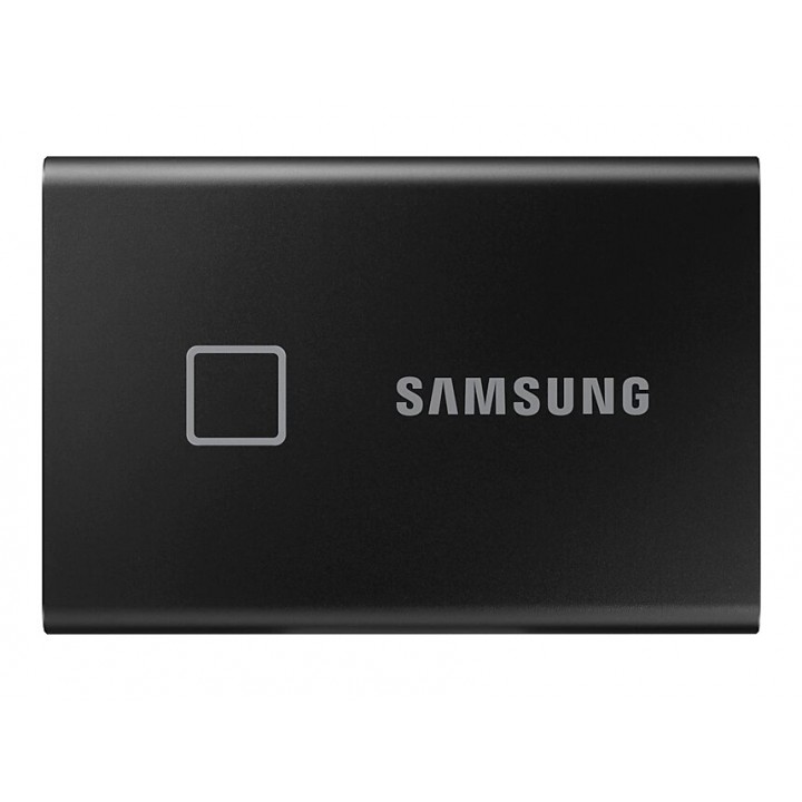 Твердотельный накопитель Samsung External SSD 500Gb T7 Touch PCIe USB3.2/Type-C Black MU-PC500K/WW