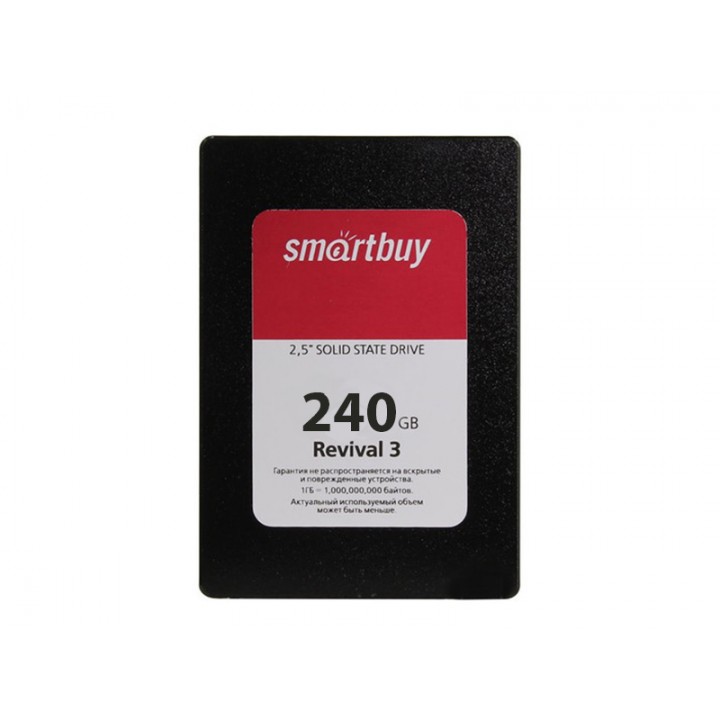 Твердотельный накопитель SmartBuy Revival 3 240Gb SB240GB-RVVL3-25SAT3