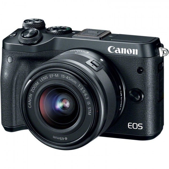 Canon EOS M6 Kit EF-M 15-45 IS STM Black