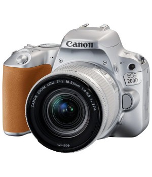 Canon EOS 200D Kit EF-S 18-55 mm f/4-5.6 IS STM Silver