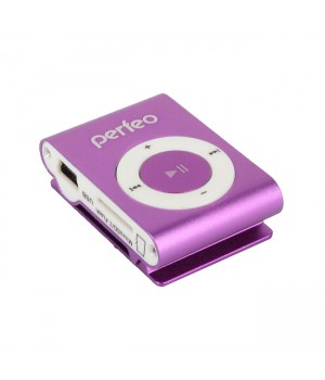 Perfeo VI-M001 Music Clip Titanium Purple