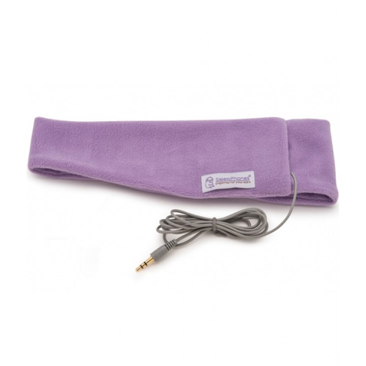 SleepPhones Classic Quiet Lavender Fleece SC6LM-US