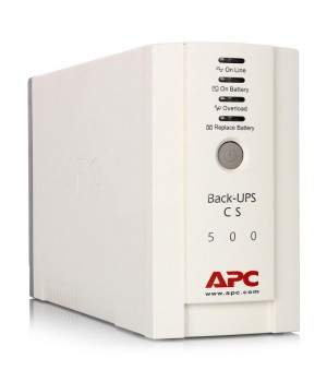 Источник бесперебойного питания APC Back-UPS CS 500VA 300W BK500EI