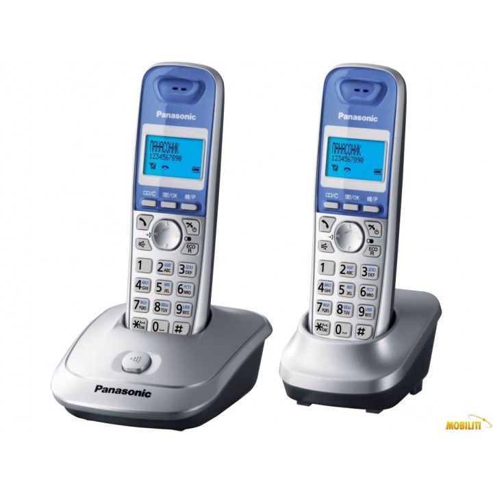 Радиотелефон Panasonic KX-TG2512 RUS Silver