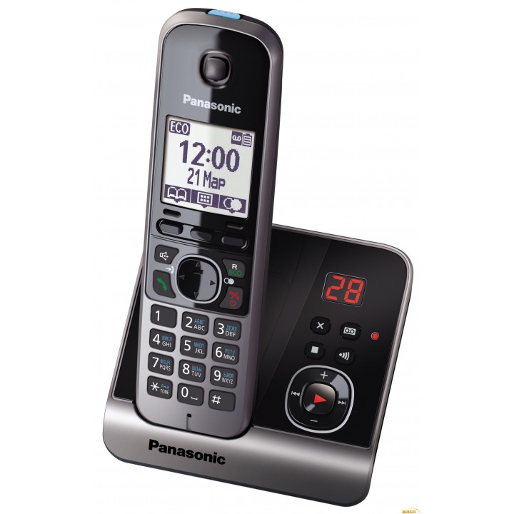 Радиотелефон Panasonic KX-TG6721 RUB Black