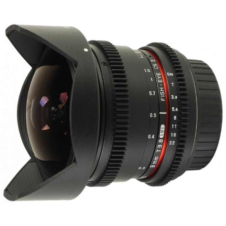 Samyang Nikon MF 8 mm T3.8 AS IF UMC Fish-eye CS II VDSLR