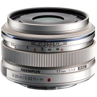 Olympus M.Zuiko Digital 17 mm f/1.8 for PEN Silver