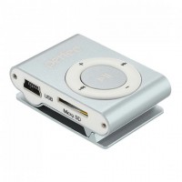 Perfeo VI-M001 Music Clip Titanium Silver