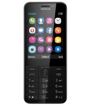 Nokia 230 Dual Sim Black Silver