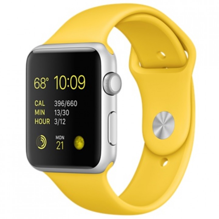 APPLE Watch 42mm with Yellow Sport Band MMFE2RU/A