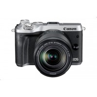 Фотоапарат Canon EOS M6 Kit EF-M 18-150 IS STM Срібний