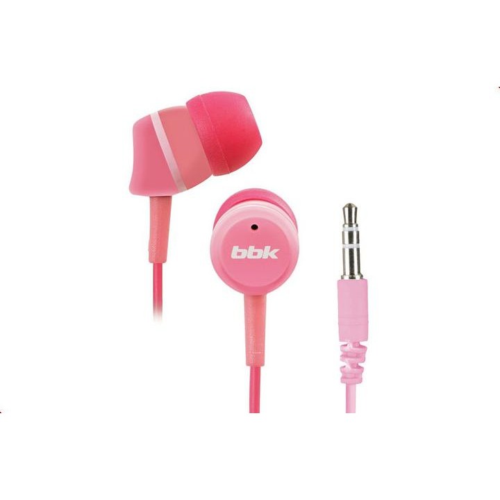 Наушники BBK EP-1220S Pink