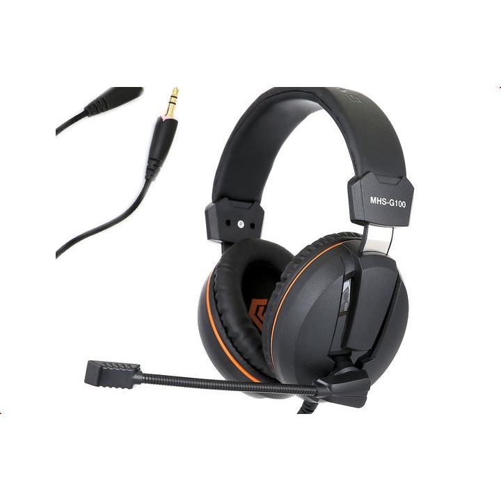 Гарнитура Gembird MHS-G100 Black-Orange