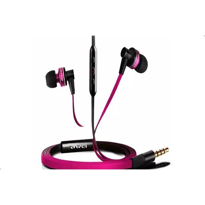 Гарнитура Awei ES-90Vi Pink