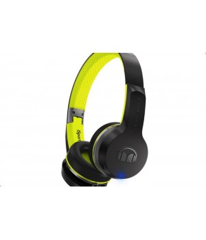 Monster iSport Freedom V2 Bluetooth Black Green On-Ear 137097-00