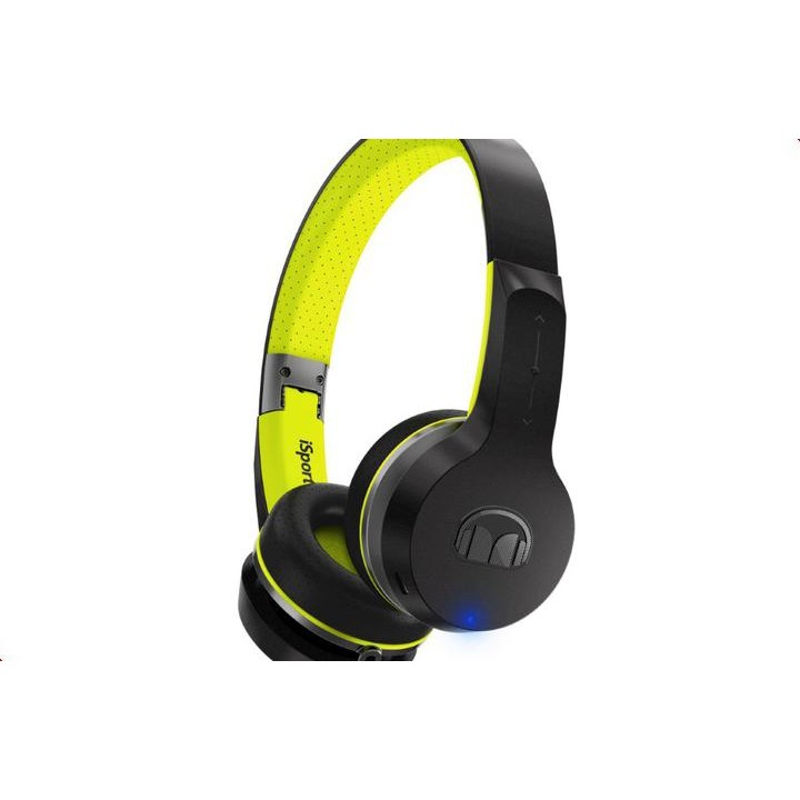 Monster iSport Freedom V2 Bluetooth Black Green On-Ear 137097-00