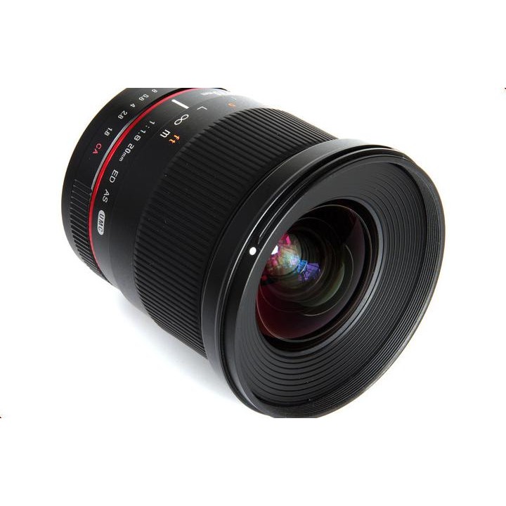 Объектив Samyang 20mm f/1.8 ED AS UMC Canon EF
