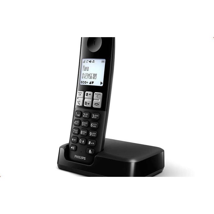 Радиотелефон Philips D 2301B/51 Black