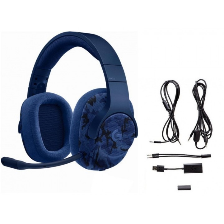 Logitech G433 Blue Camo 981-000688