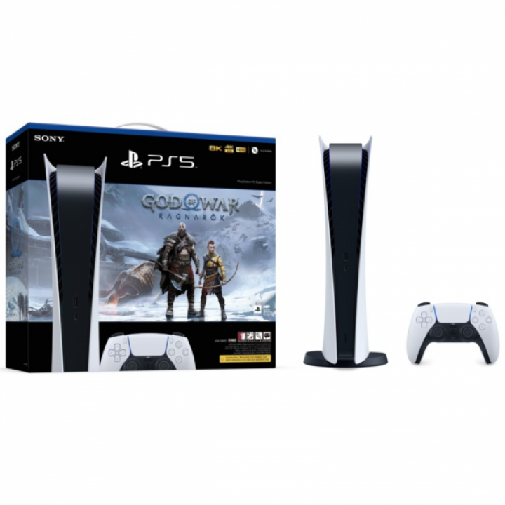 Sony PlayStation 5 Digital Edition 825GB God of War Ragnarok Bundle