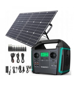 Swarey Powerbank с солнечной панелью 200W S1000 Solar Station 1000W