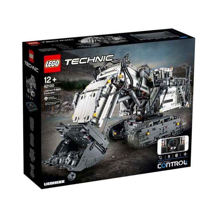 Klocki LEGO Technic Koparka Liebherr R 9800 42100