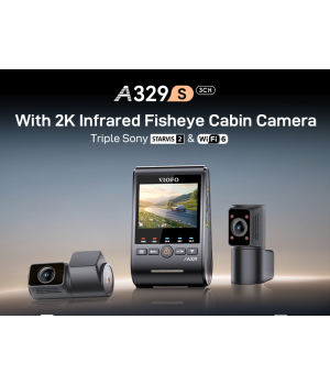 Viofo A329S 3CH с GPS