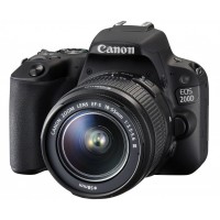 Фотоапарат Canon EOS 200D Kit EF-S 18-55mm f/3.5-5.6 III Чорний