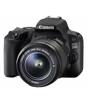 Фотоаппарат Canon EOS 200D Kit EF-S 18-55mm f/3.5-5.6 III Black