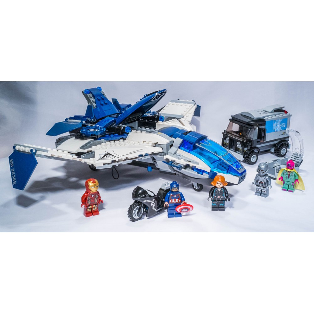 lego quinjet city chase