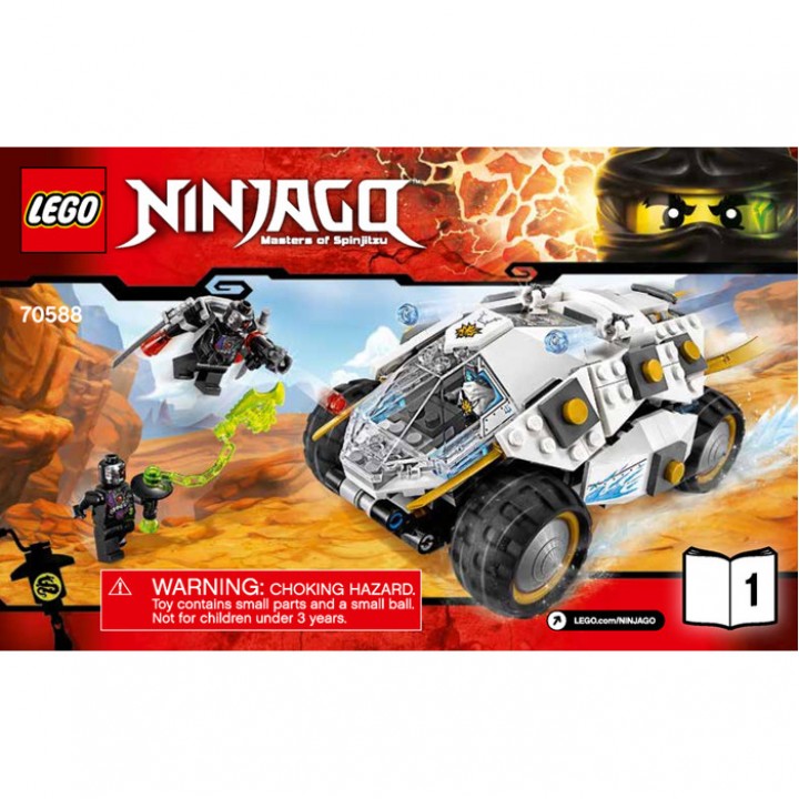 Lego Titanium Ninja Tumbler 70588