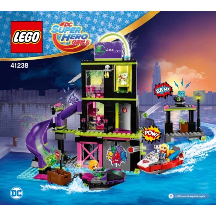 Lego Lena Luthor Kryptomite Factory 41238