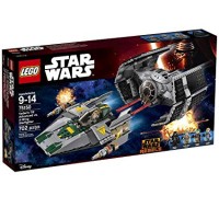  Lego Vaders TIE Advanced vs. A-Wing Starfighter 75150