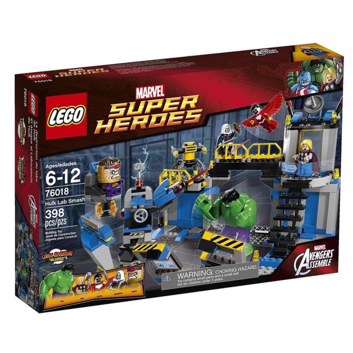 Lego Hulk Lab Smash 76018