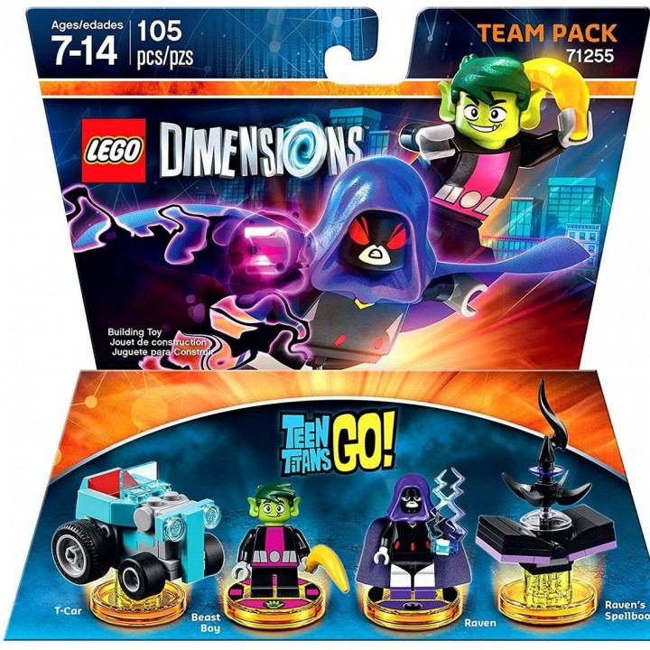  Lego Team Pack Teen Titans Go 71255 