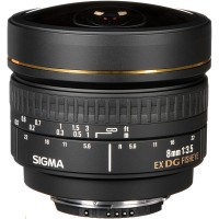 Объектив Sigma Canon AF 8 mm F/3.5 EX DG Circular Fisheye