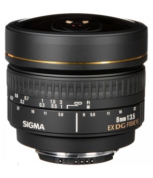 Объектив Sigma Canon AF 8 mm F/3.5 EX DG Circular Fisheye