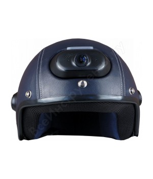 Шлем с камерой Airwheel C6 (цвет тёмно-синяя кожа, размер L)